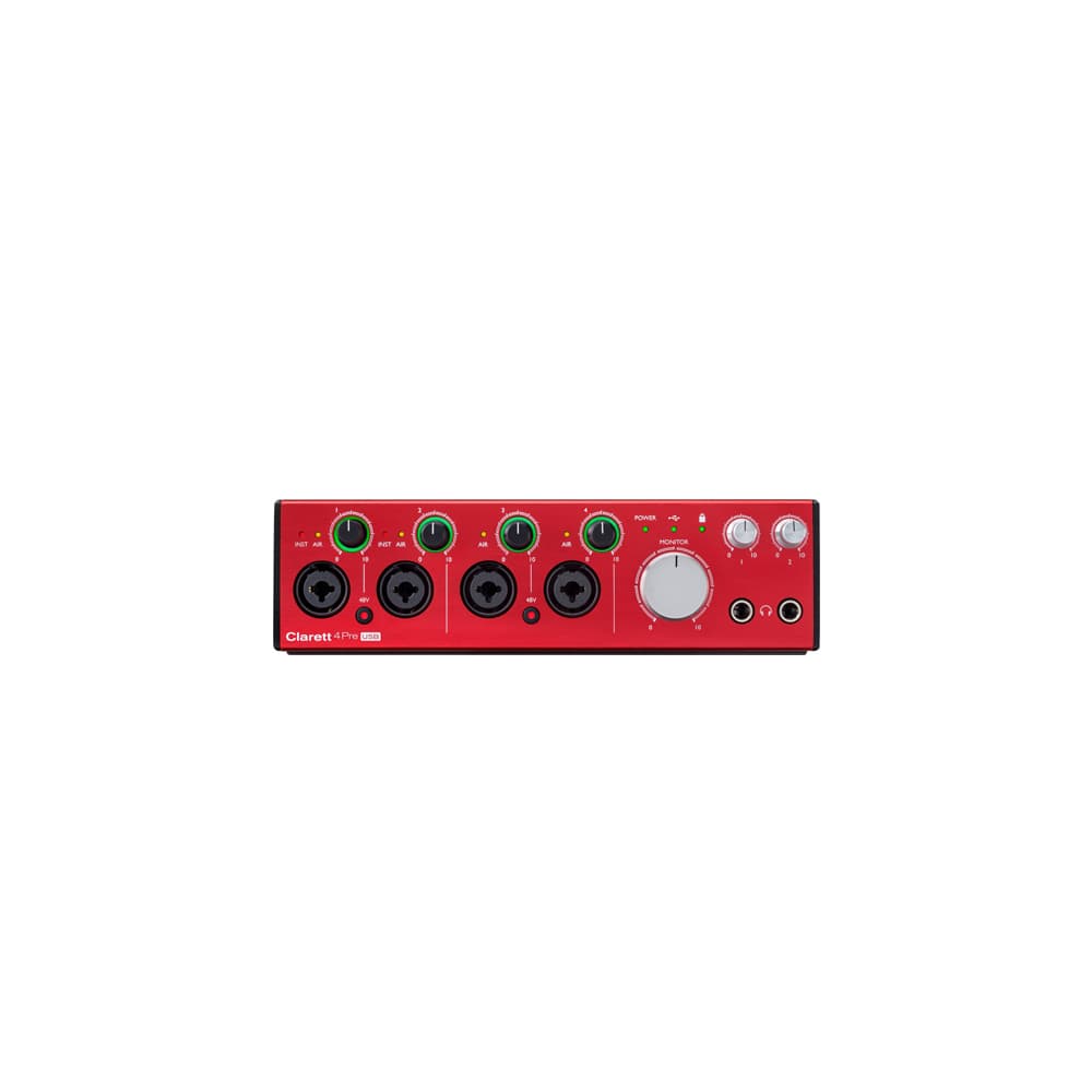 کارت صدا نیمه رکمونت Focusrite Clarett 4Pre USB