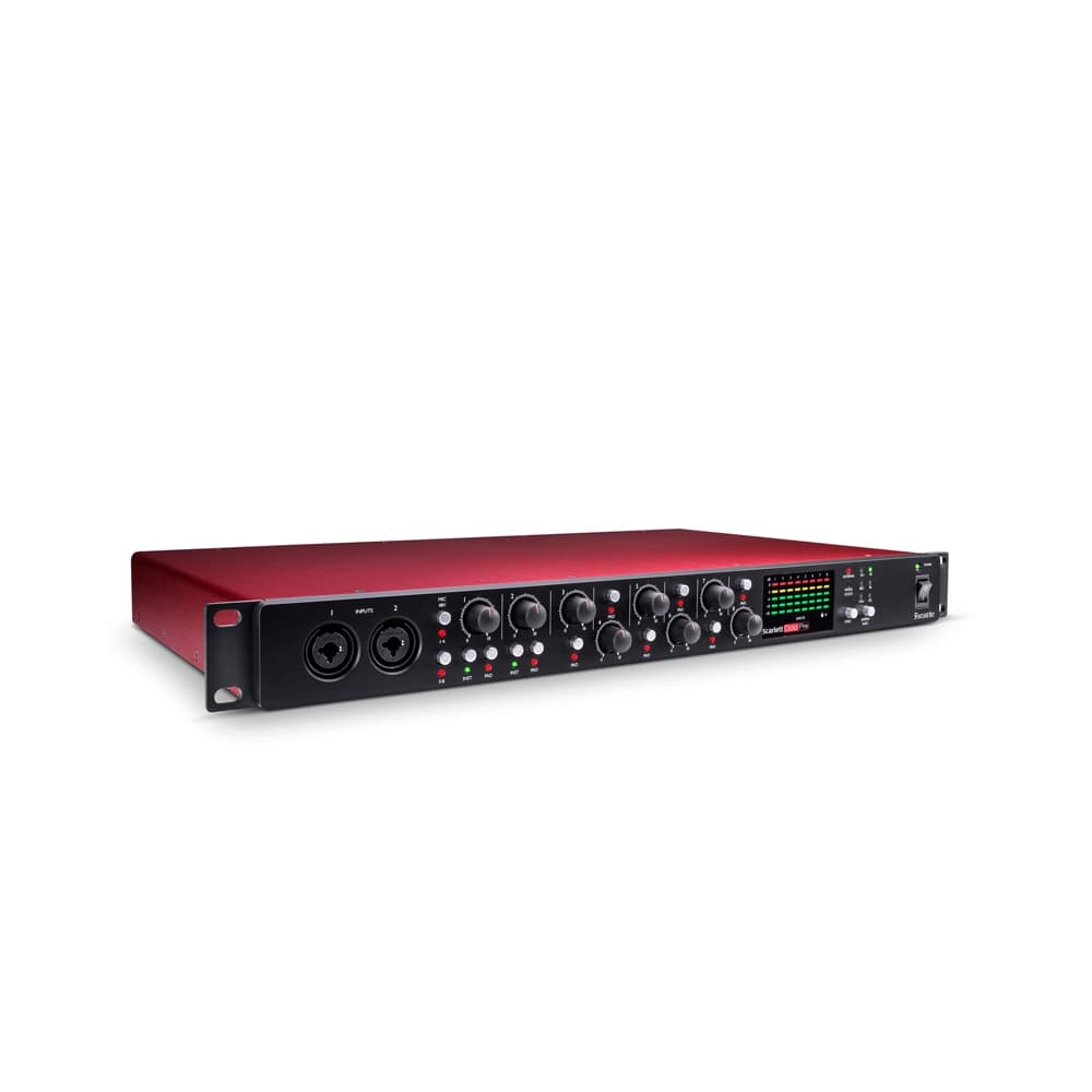پری امپ رکمونت Focusrite Scarlett OctoPre — تصویر ۳