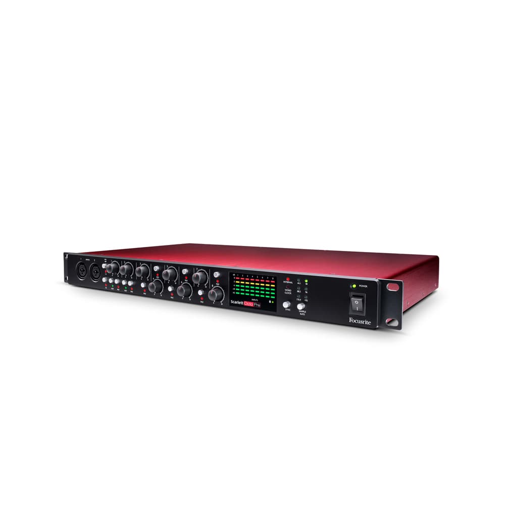 پری امپ رکمونت Focusrite Scarlett OctoPre — تصویر ۴