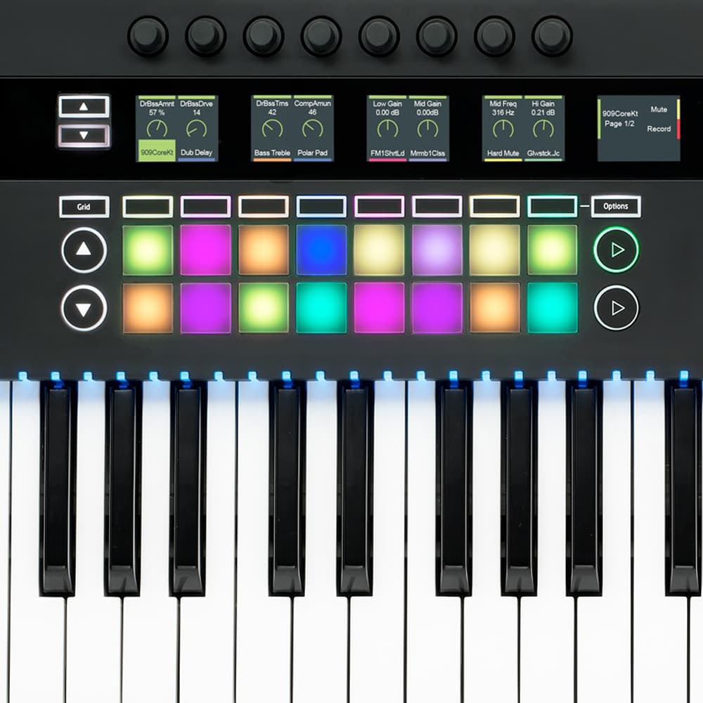 میدی کیبورد کنترلر Novation 61 SL MK3 — تصویر ۴