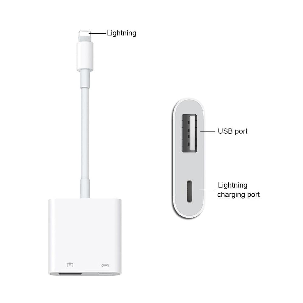 مبدل لایتنینگ Apple Lightning To USB 3 Camera Adapter — تصویر ۵