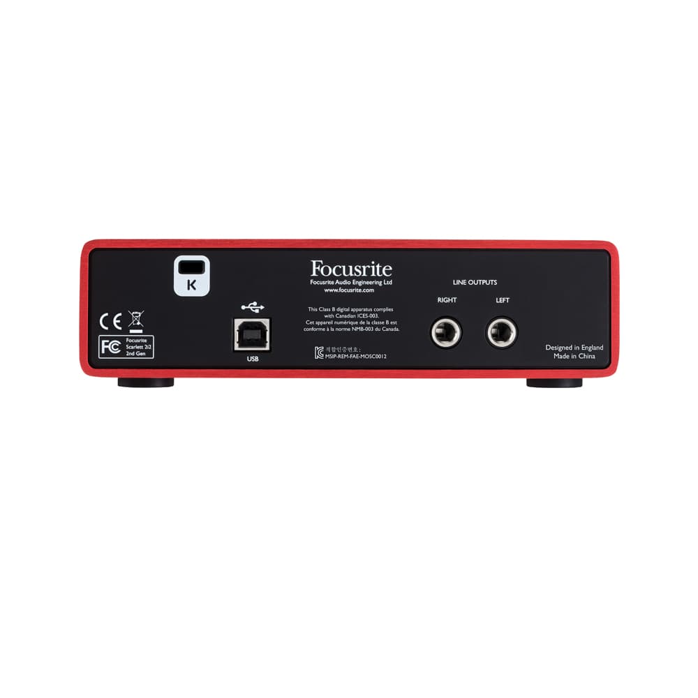 کارت صدا Focusrite Scarlett 2i2 G2 — تصویر ۲