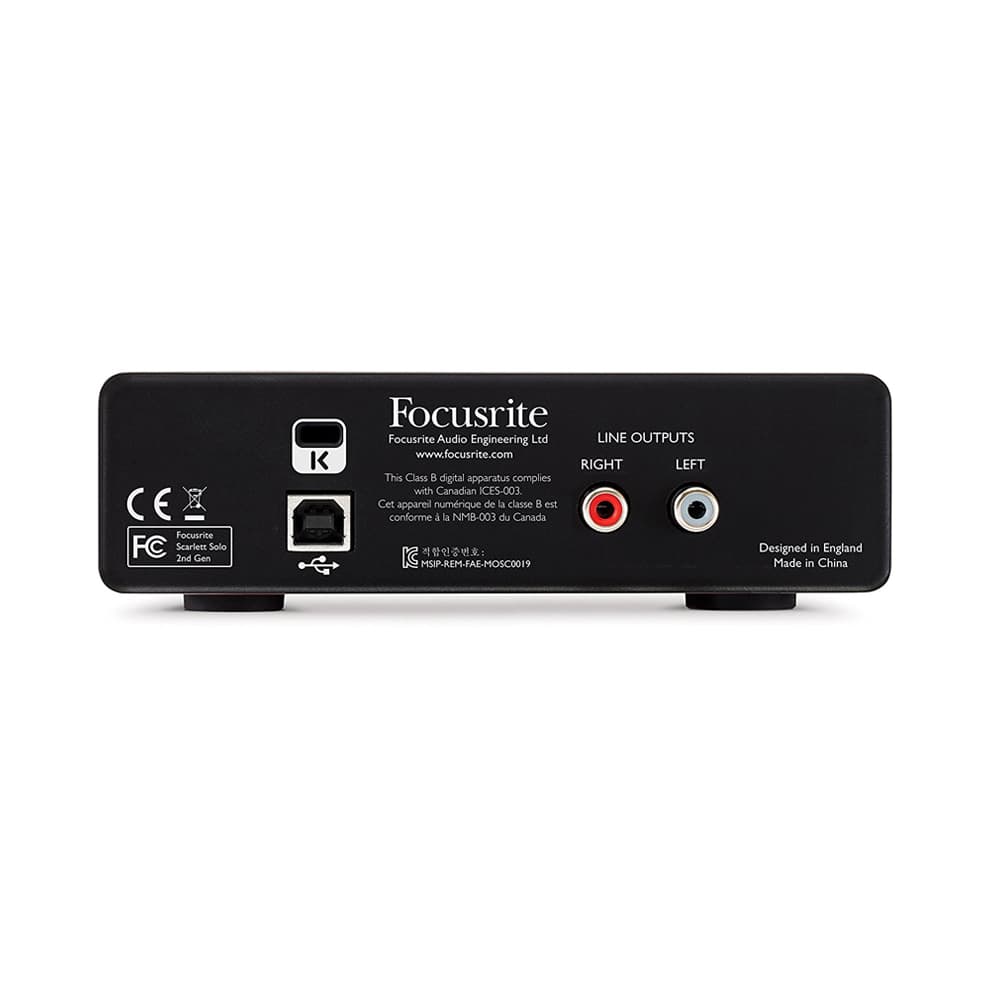 کارت صدا Focusrite Scarlett Solo G2 — تصویر ۲