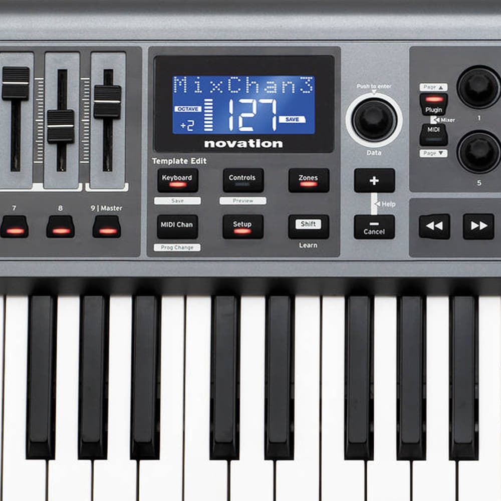 میدی کیبورد کنترلر Novation Impulse 61 — تصویر ۶