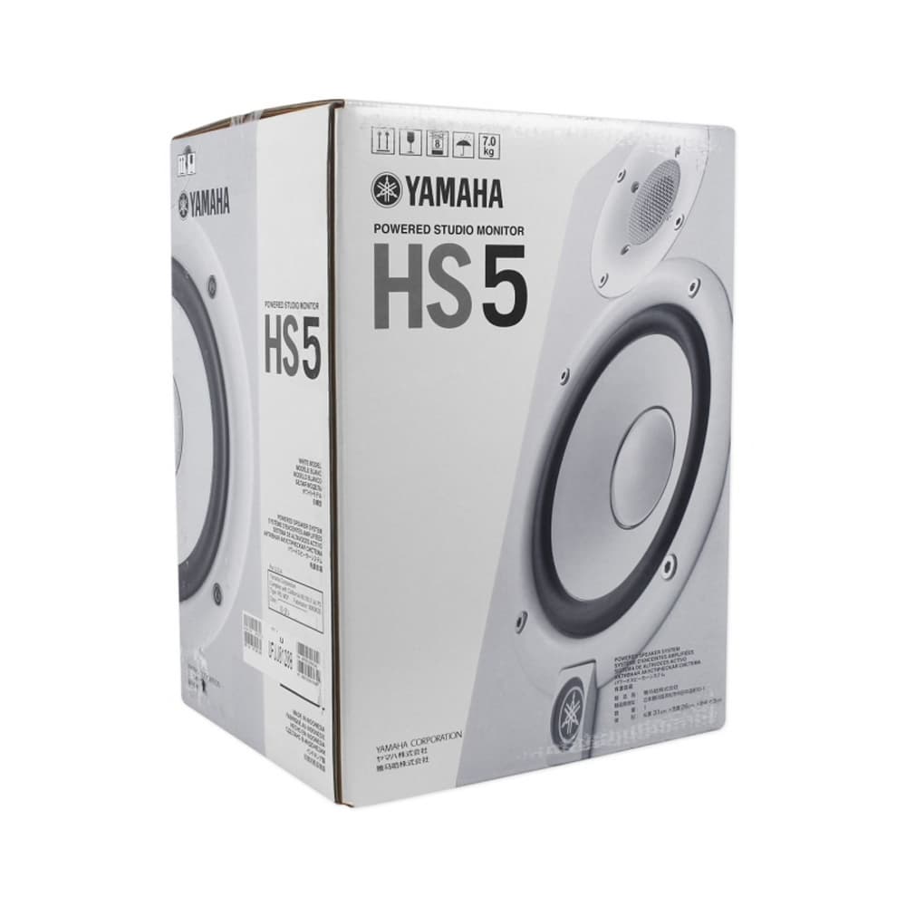 اسپیکر مانیتورینگ Yamaha HS5 White — تصویر ۵