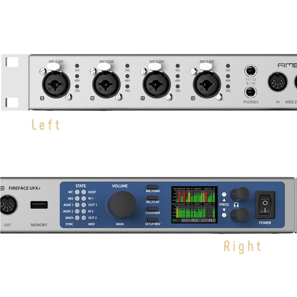 کارت صدا رکمونت RME Fireface UFX Plus — تصویر ۵