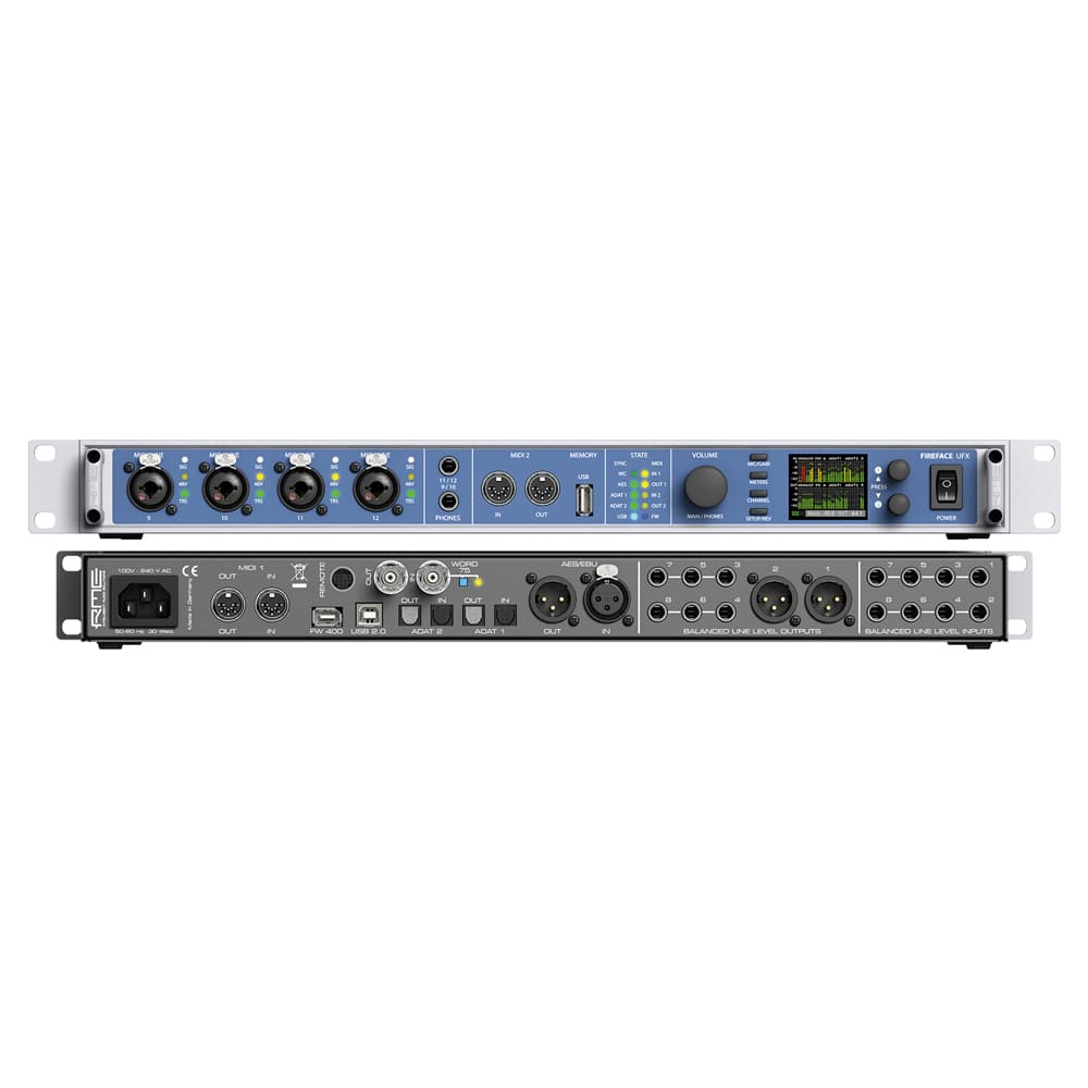 کارت صدا رکمونت استودیویی RME Fireface UFX — تصویر ۴