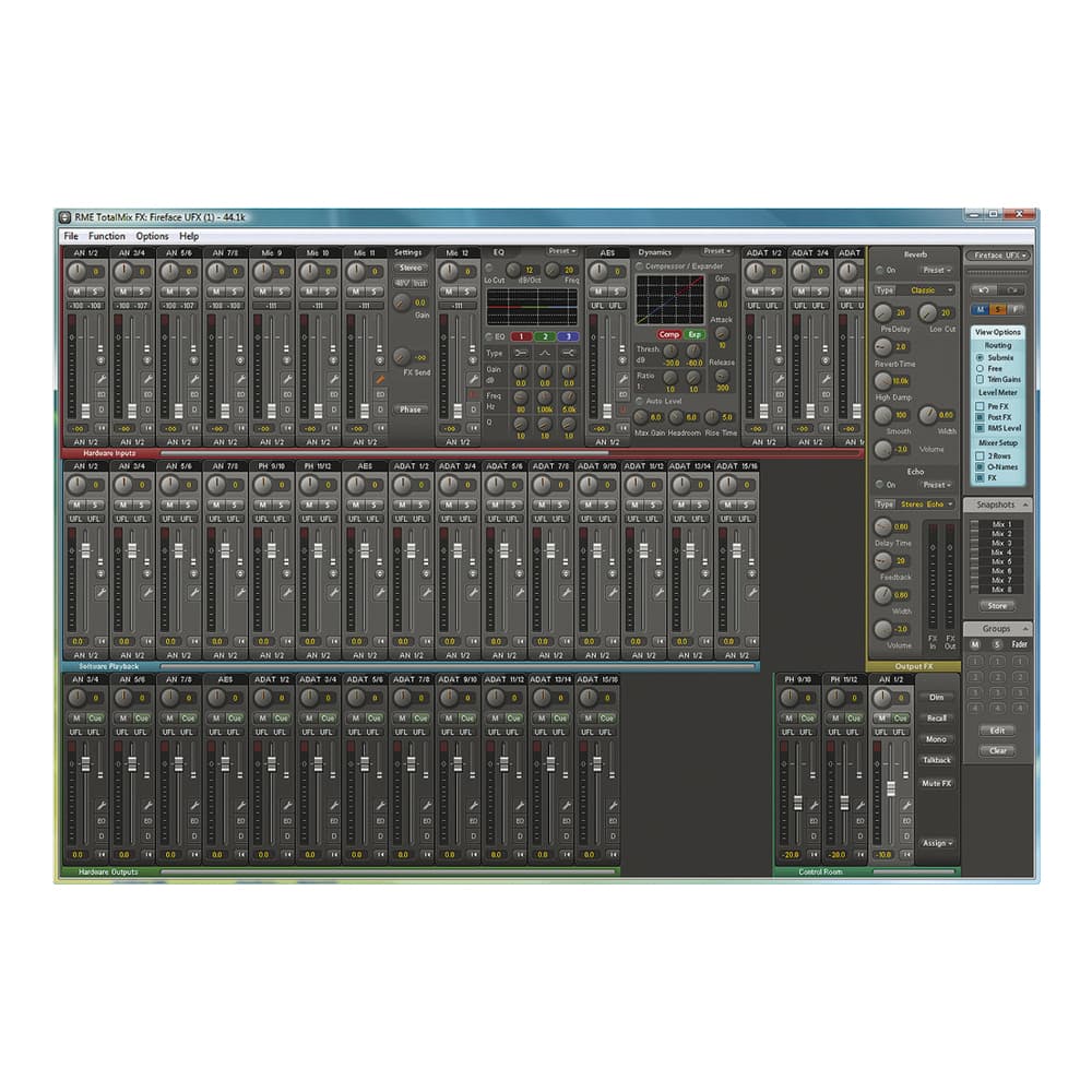 کارت صدا رکمونت استودیویی RME Fireface UFX — تصویر ۸