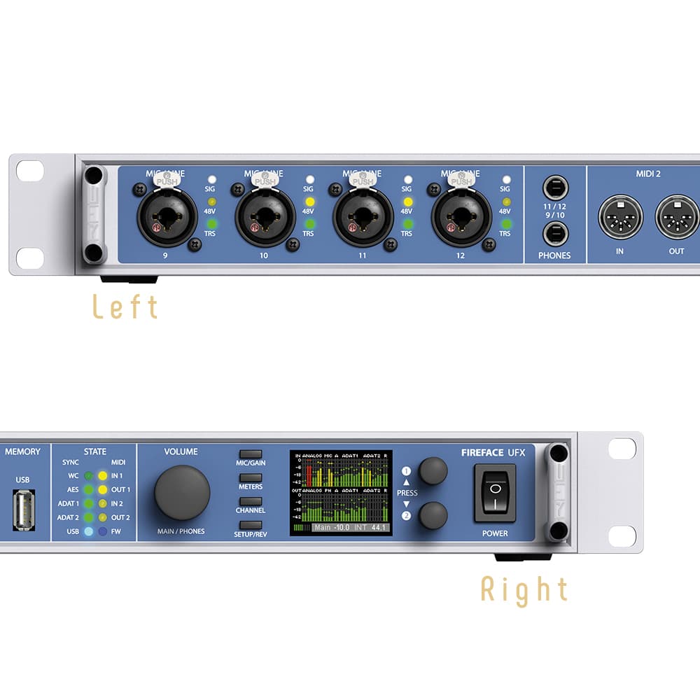 کارت صدا رکمونت استودیویی RME Fireface UFX — تصویر ۷