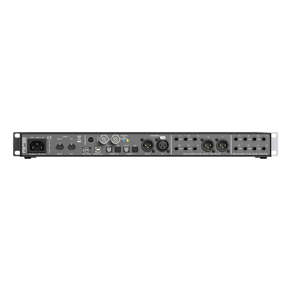 کارت صدا رکمونت استودیویی RME Fireface UFX — تصویر ۵