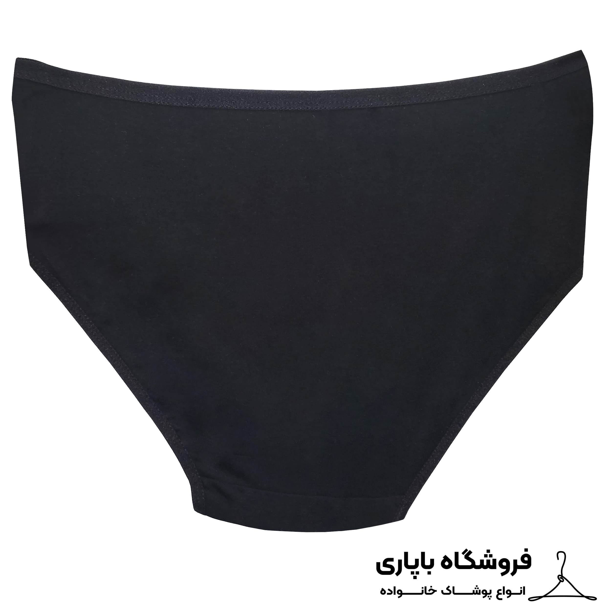 شورت زنانه سرو مدل جلو دانتل کد 04442-8 رنگ مشکی — تصویر ۲