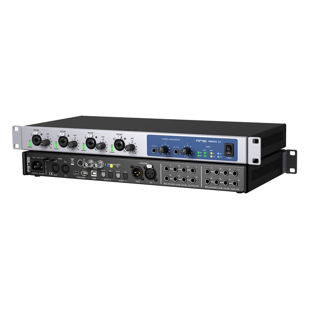کارت صدا رکمونت استودیویی RME Fireface 802 — تصویر ۴