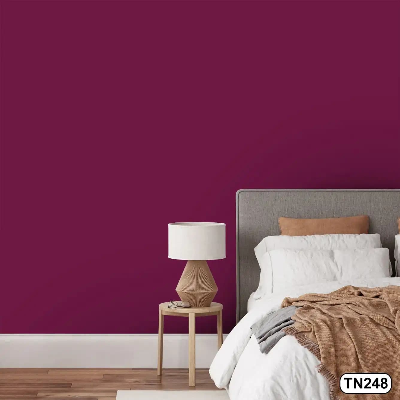 کاغذ دیواری بنفش ارغوانی مات کد TN248