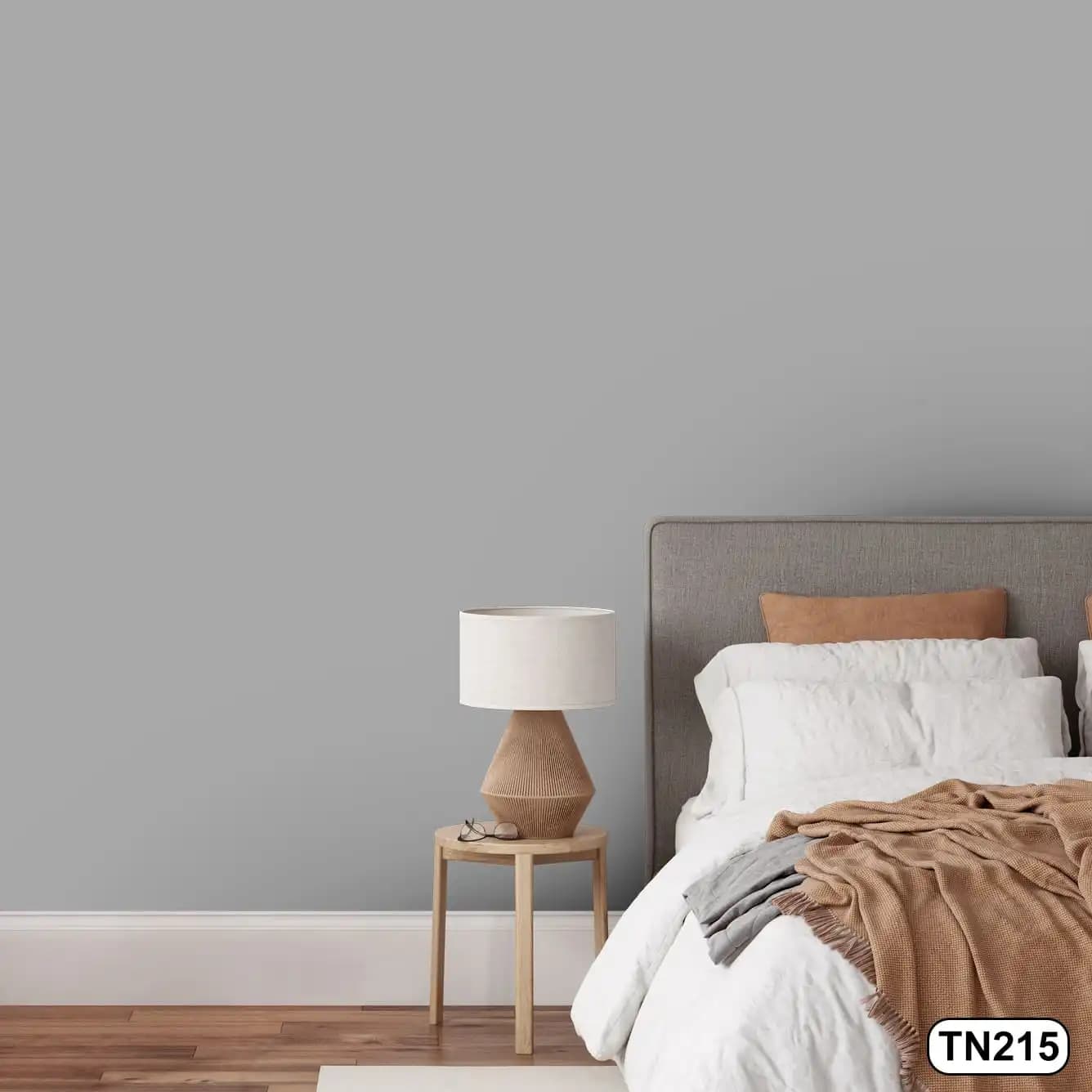 کاغذ دیواری طوسی نقره ای کد TN215