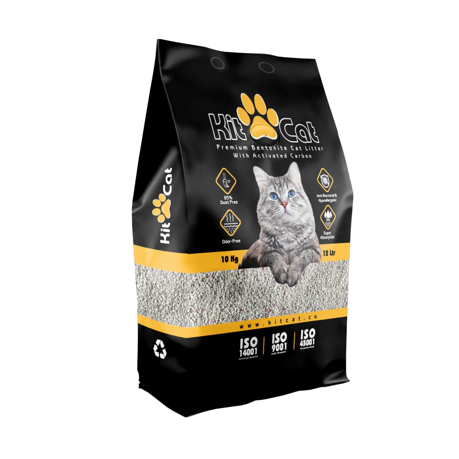 خاک گربه کربن اکتیو کیت کت Kit Cat
