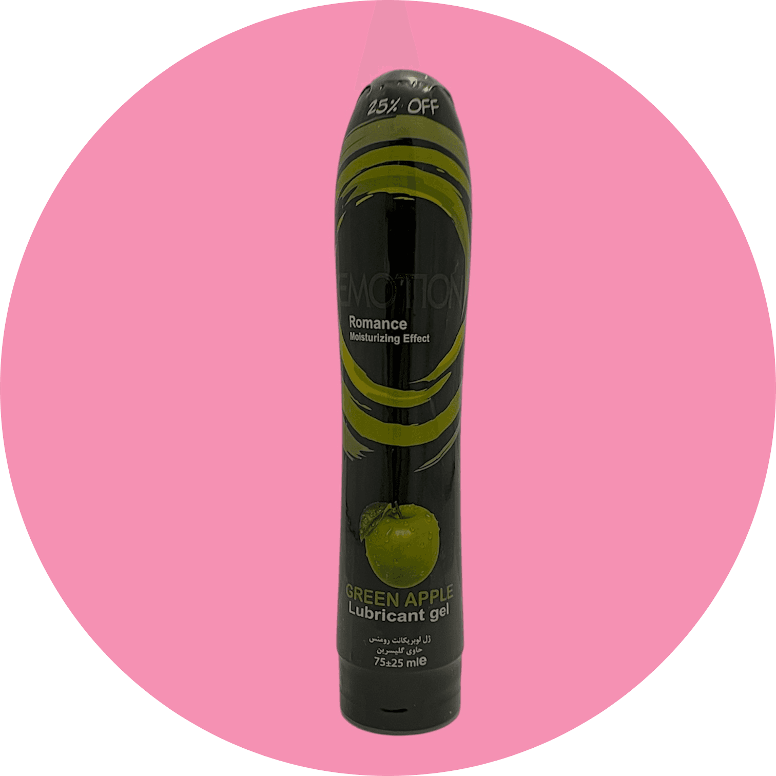 ژل لوبریکانت رومنس سیب سبز ایموشن 75میل/Romance Lubricant Gel Green Apple Emotion
