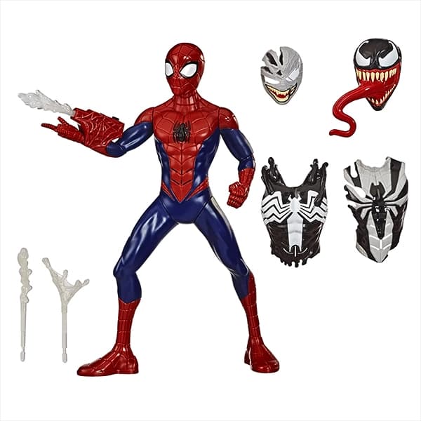 اکشن فیگور مرد عنکبوتی مدل تبدیل به ونوم Hasbro — تصویر ۱۱