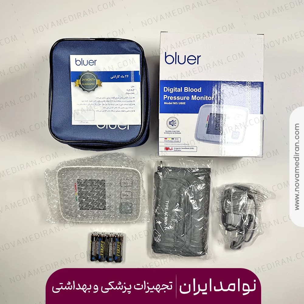 دستگاه فشارسنج بلوئر سخنگو فارسی مدل u80E — تصویر ۵