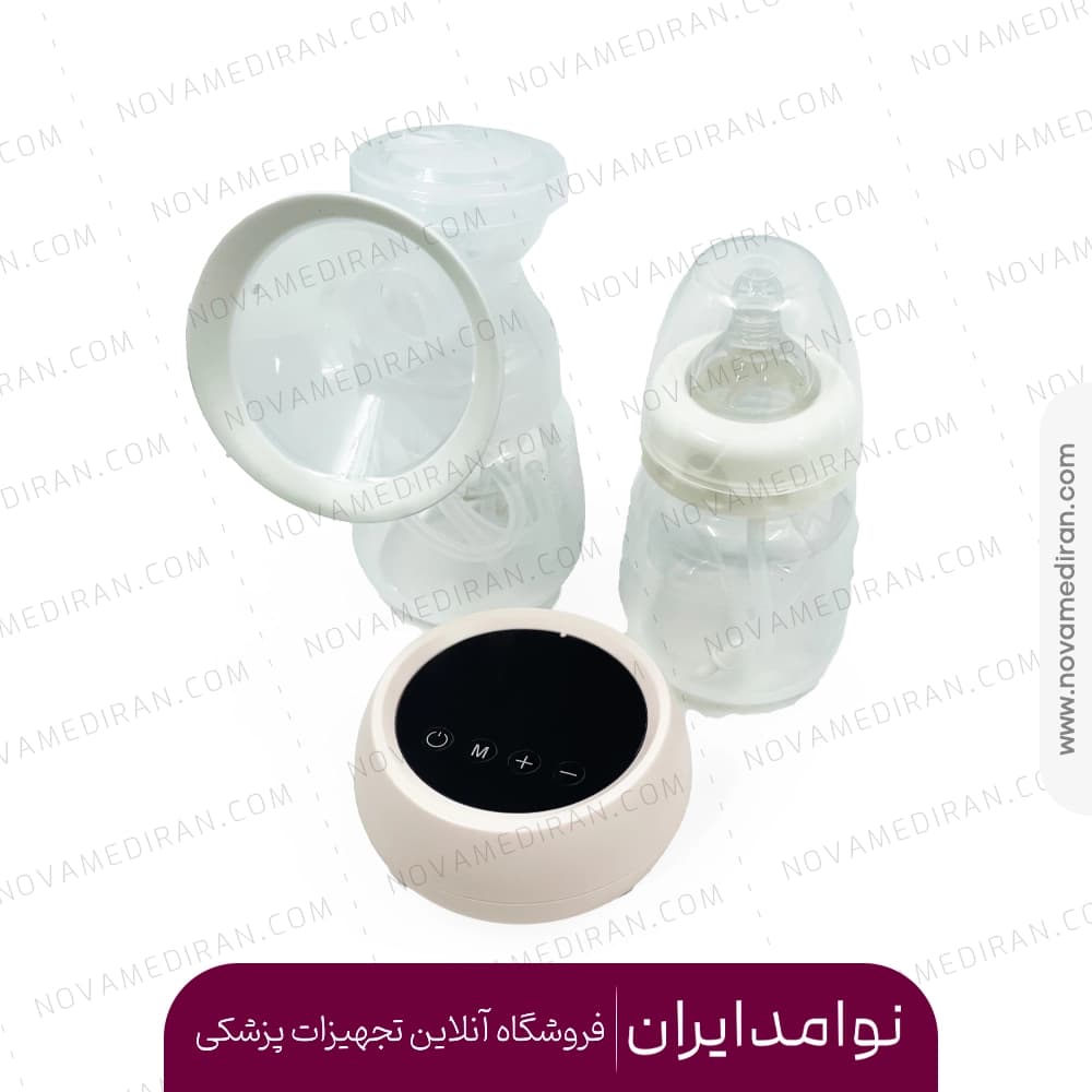 شیردوش برقی مدل Mz-608 دارای دو شیشه — تصویر ۴