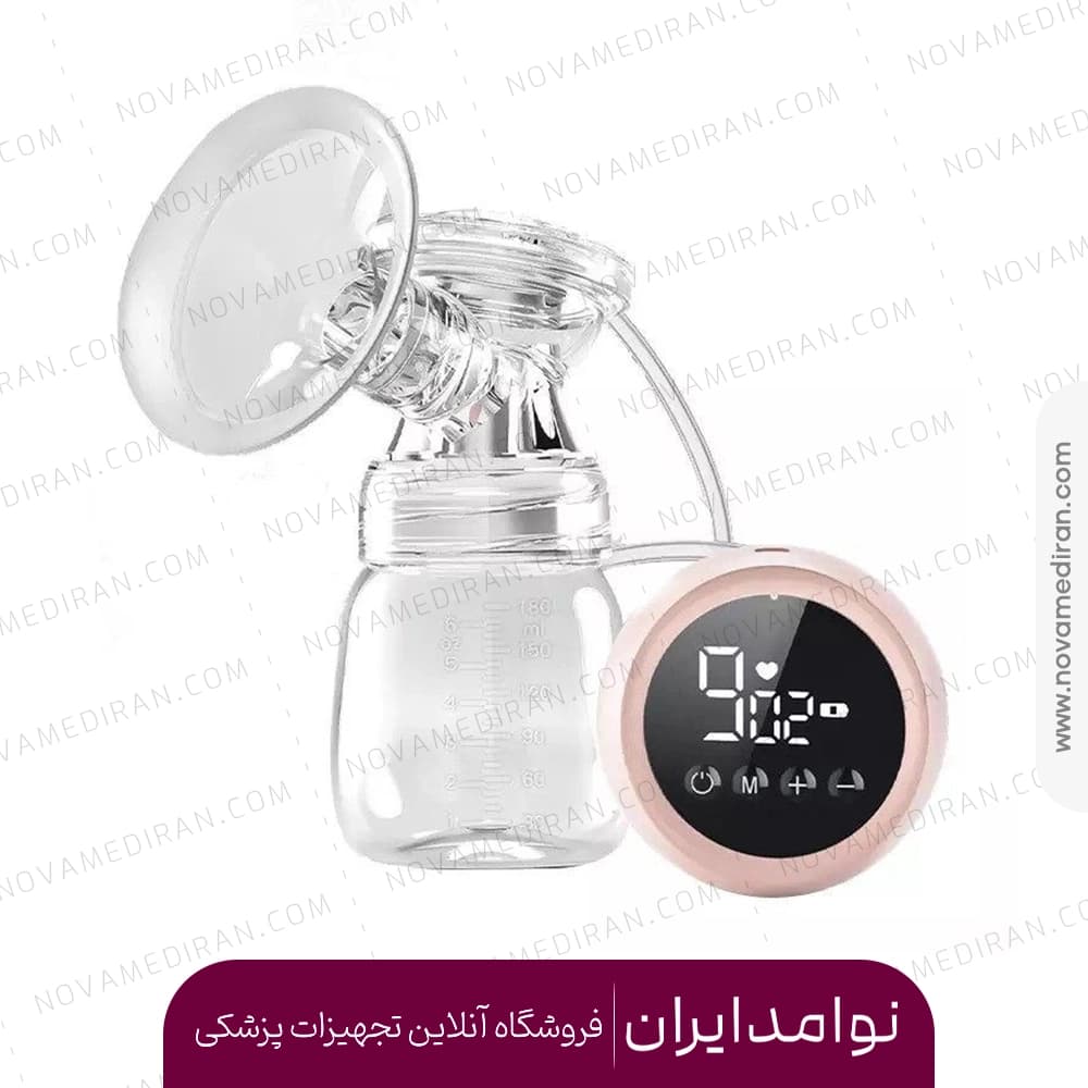 شیردوش برقی مدل Mz-608 دارای دو شیشه — تصویر ۳