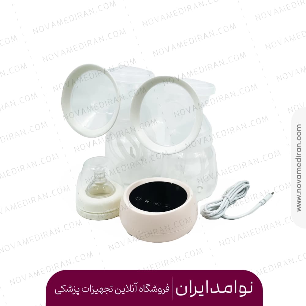 شیردوش برقی مدل Mz-608 دارای دو شیشه