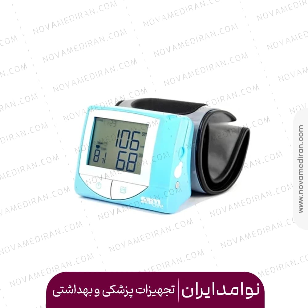 دستگاه دوکاره فشارسنج و تست قند خون SamCare TD 3217 ( بدون نوار تست قند )