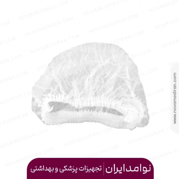 کلاه آکاردئونی ATS یکبار مصرف بسته ۱۰۰ عددی — تصویر ۲