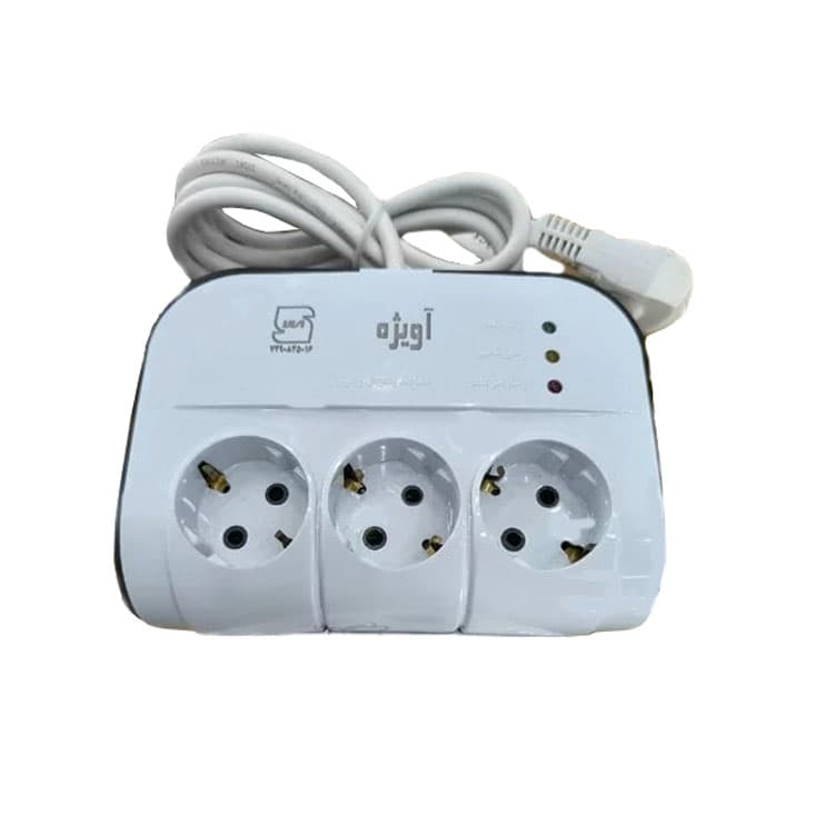 محافظ یخچال فریزر سه خانه ارت دار 1.8 متری آویژه AV313