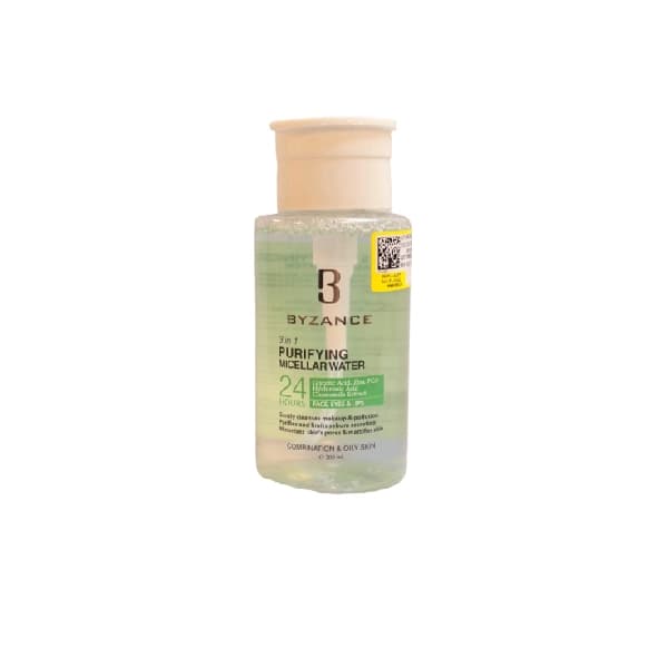 میسلار واتر پوست چرب و مختلط purifiying بیزانس 200میل — تصویر ۲