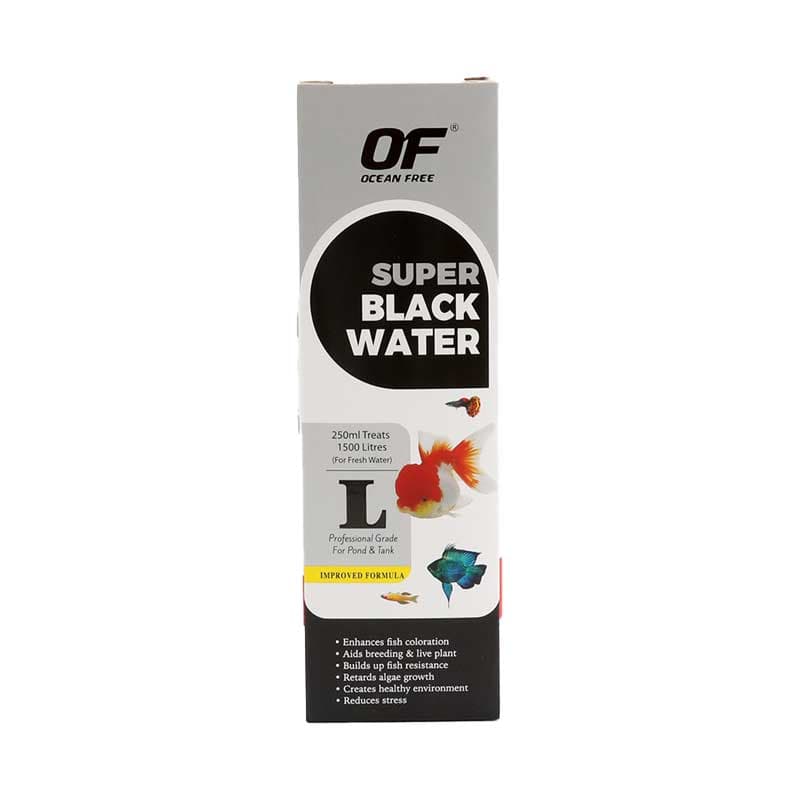 محلول بلک واتر اوشن فری Super Black Water L Ocean Free