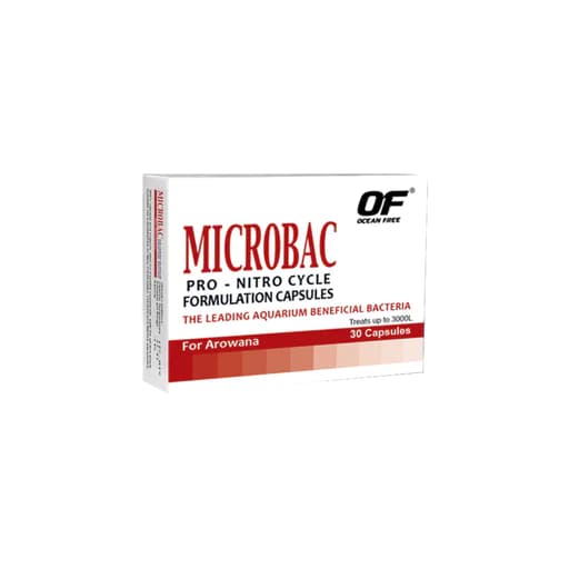 کپسول باکتری ساز آروانا اوشن فری Microbac for Arowana Ocean Free
