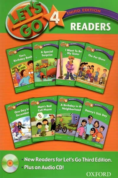 کتاب داستان انگلیسی لتس گو ریدر Lets Go 4 Readers Book