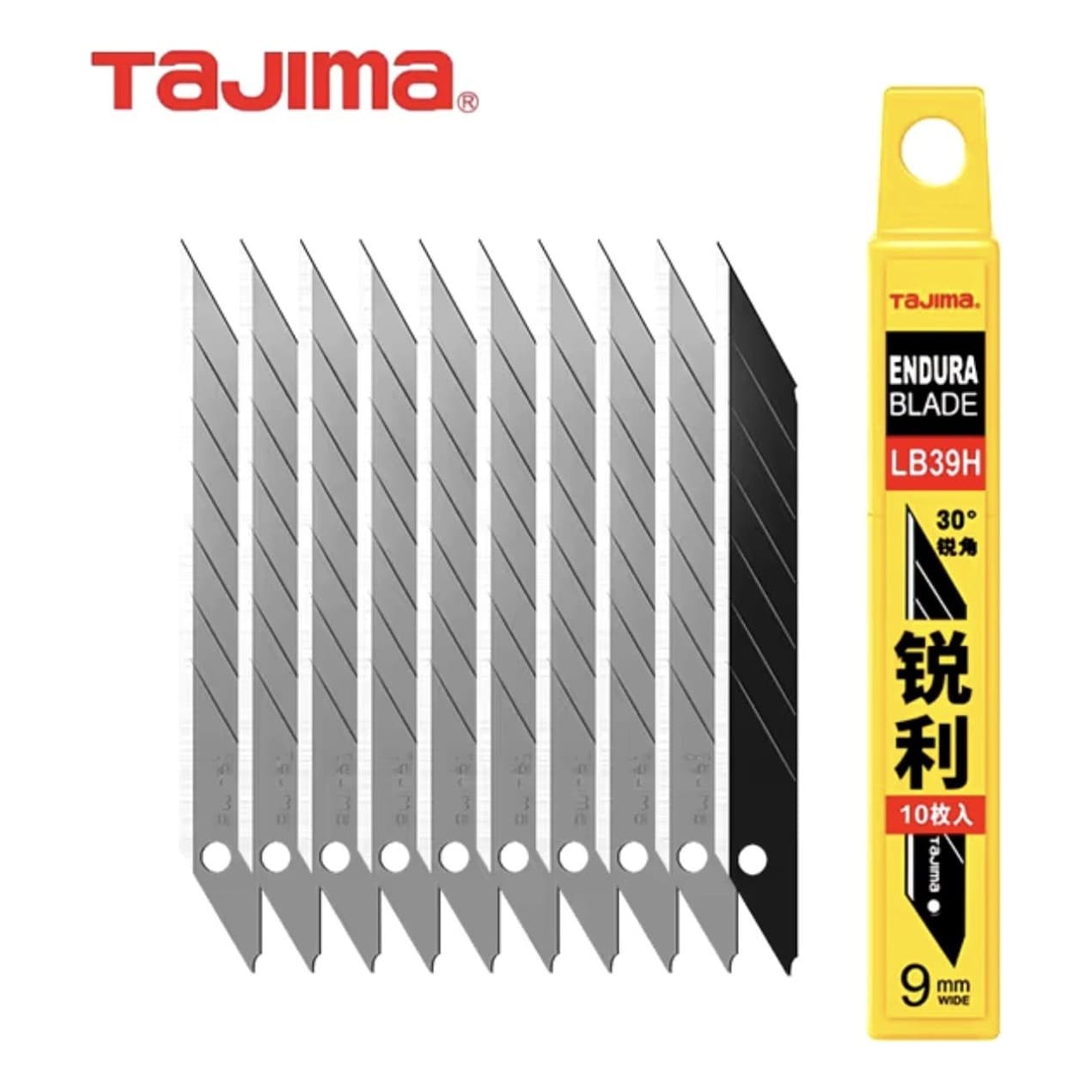 بسته 10 عددی تیغ کاتر اس جی سی بی مدل SGCB Tajima