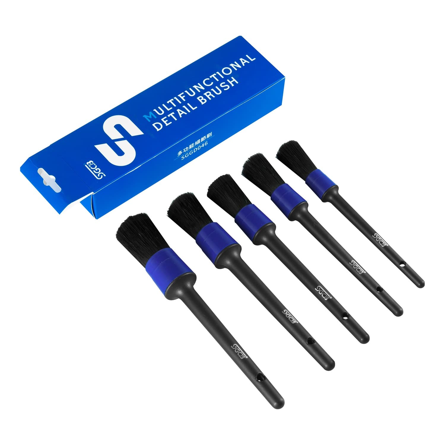 کیت پنج عددی قلم دیتیلینگ اس جی سی بی مدل SGCB Detail Brush Box SGGD046