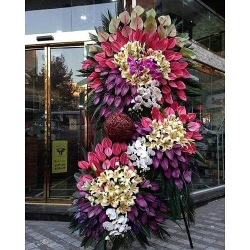تاج گل از گل فروشی کوچه درختی تهران t2532