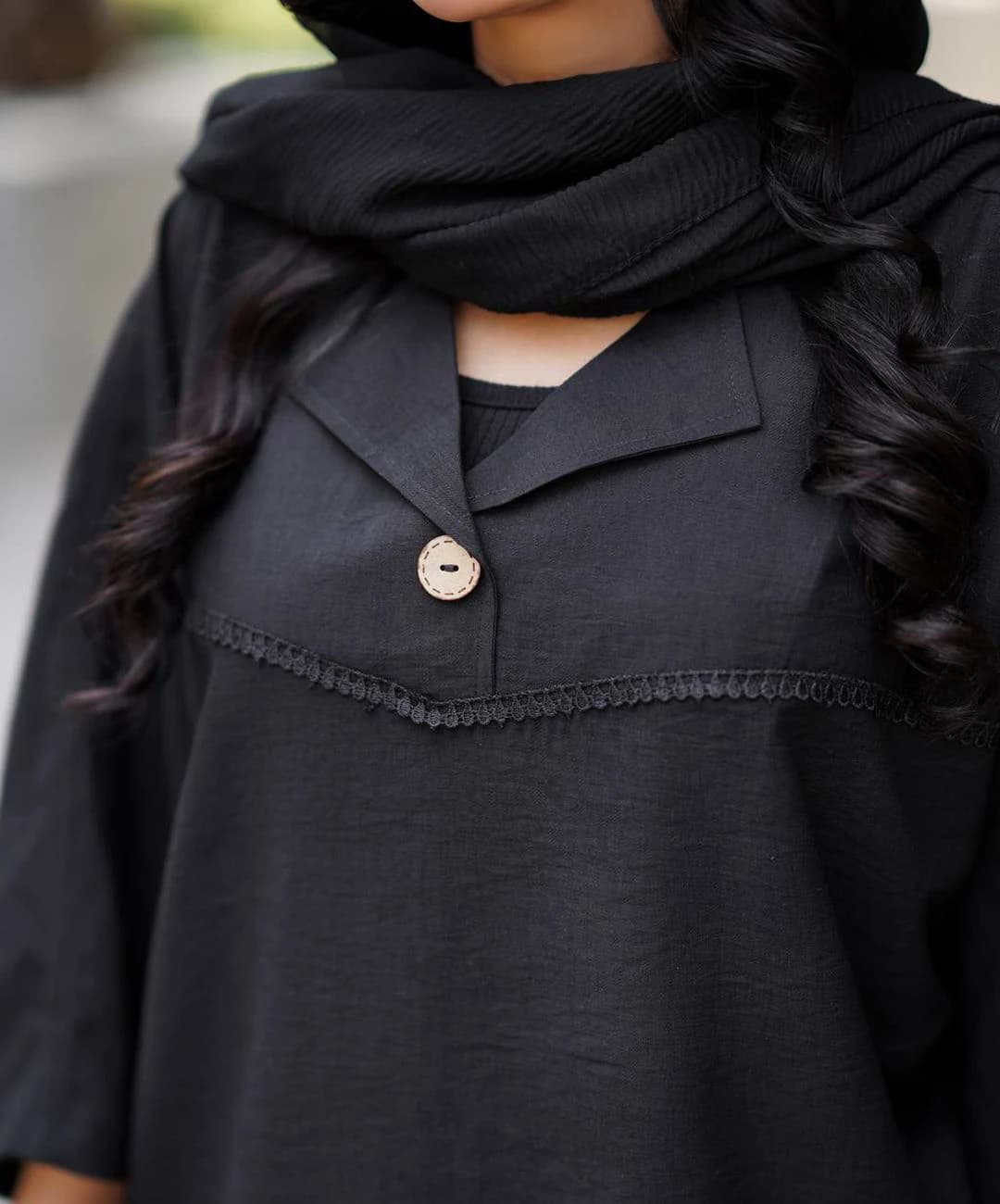 مانتو کوتاه مدل گلارین — تصویر ۲