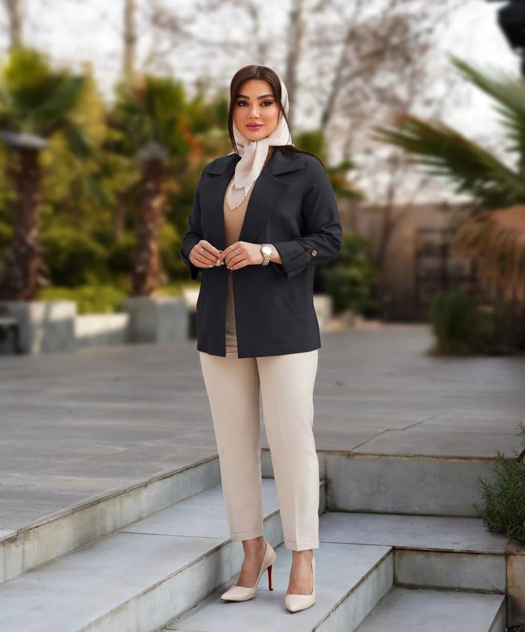 کت لینن مدل سهند — تصویر ۲
