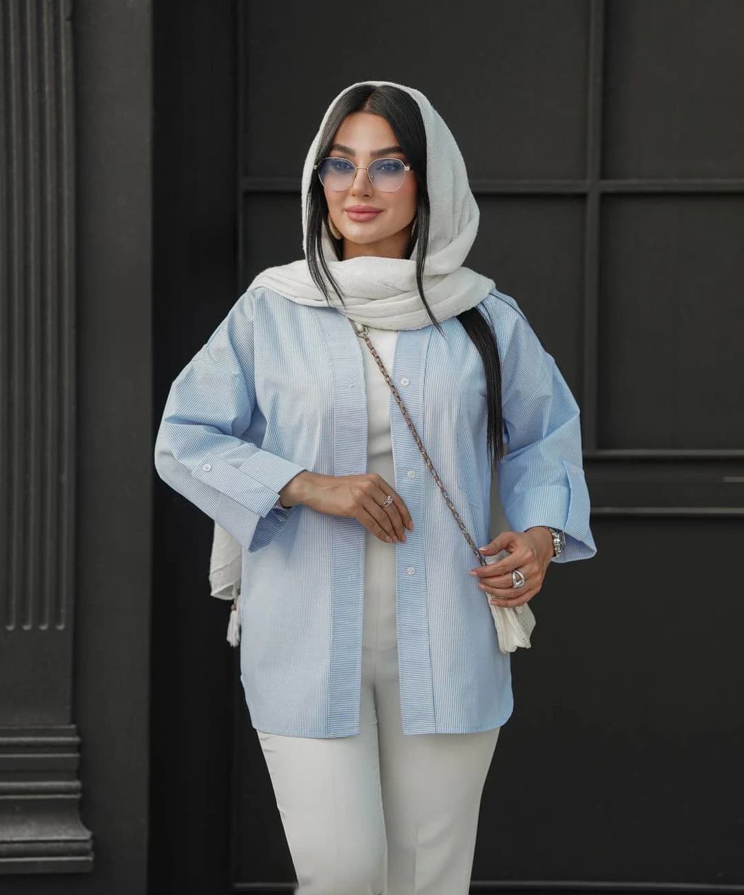 مانتو شومیزی مدل مهدیس