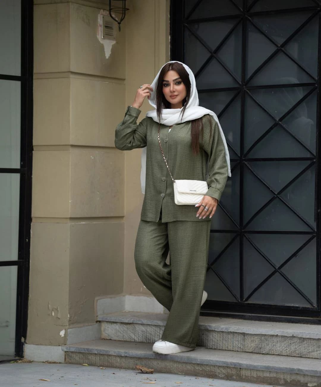 شومیز و شلوار صوفیا مدل روژیار