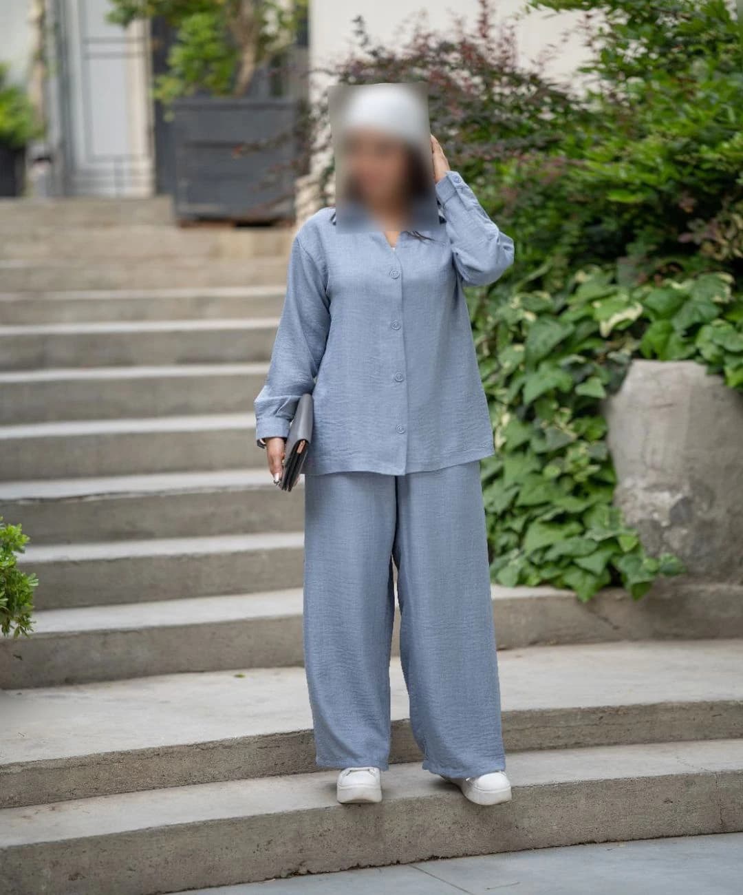 شومیز و شلوار صوفیا مدل روژیار — تصویر ۶