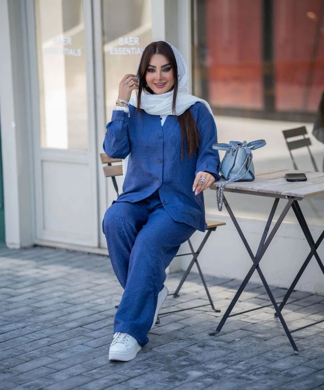شومیز و شلوار صوفیا مدل روژیار — تصویر ۵