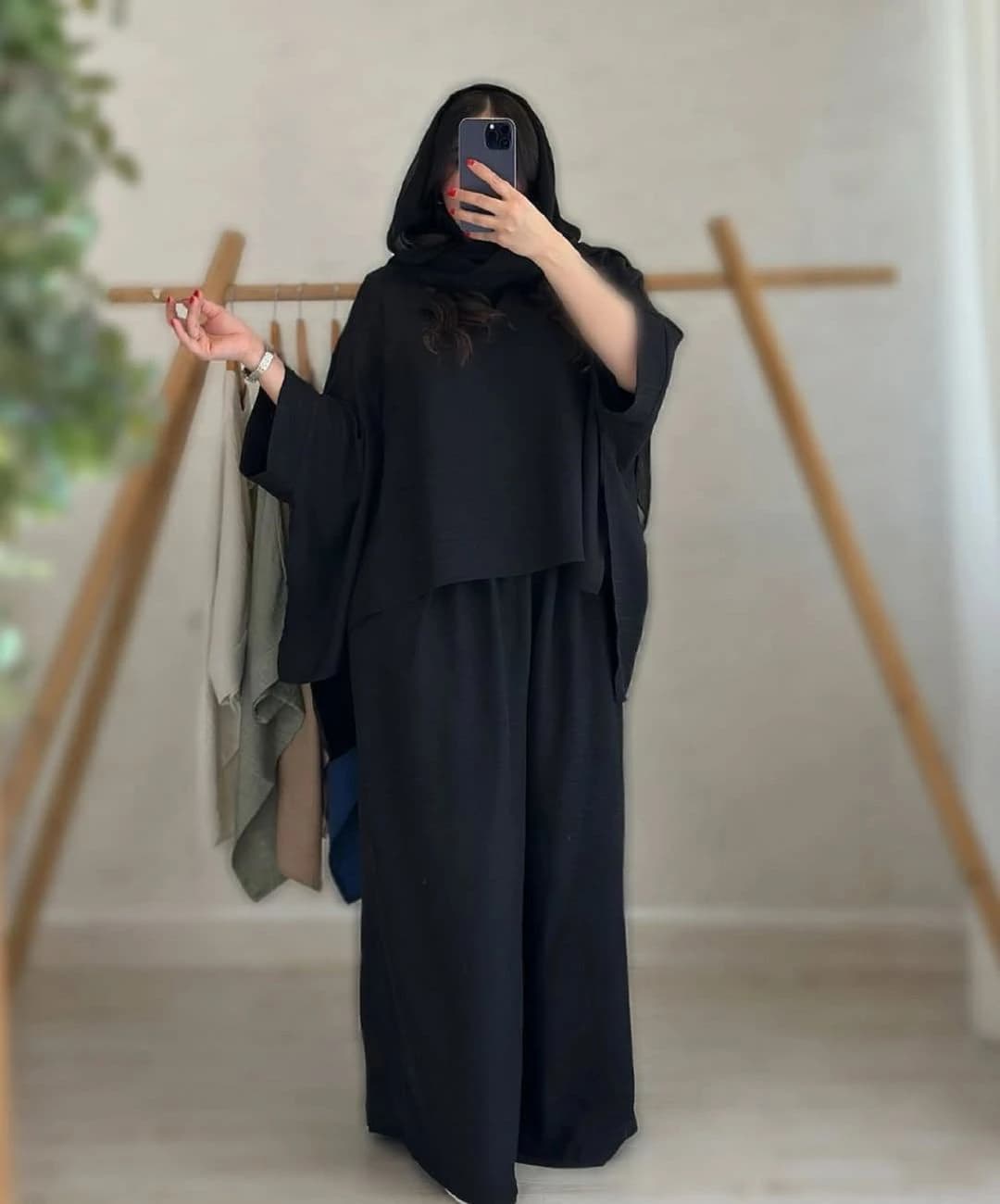 مانتو و شلوار شانتون مدل طناز — تصویر ۴