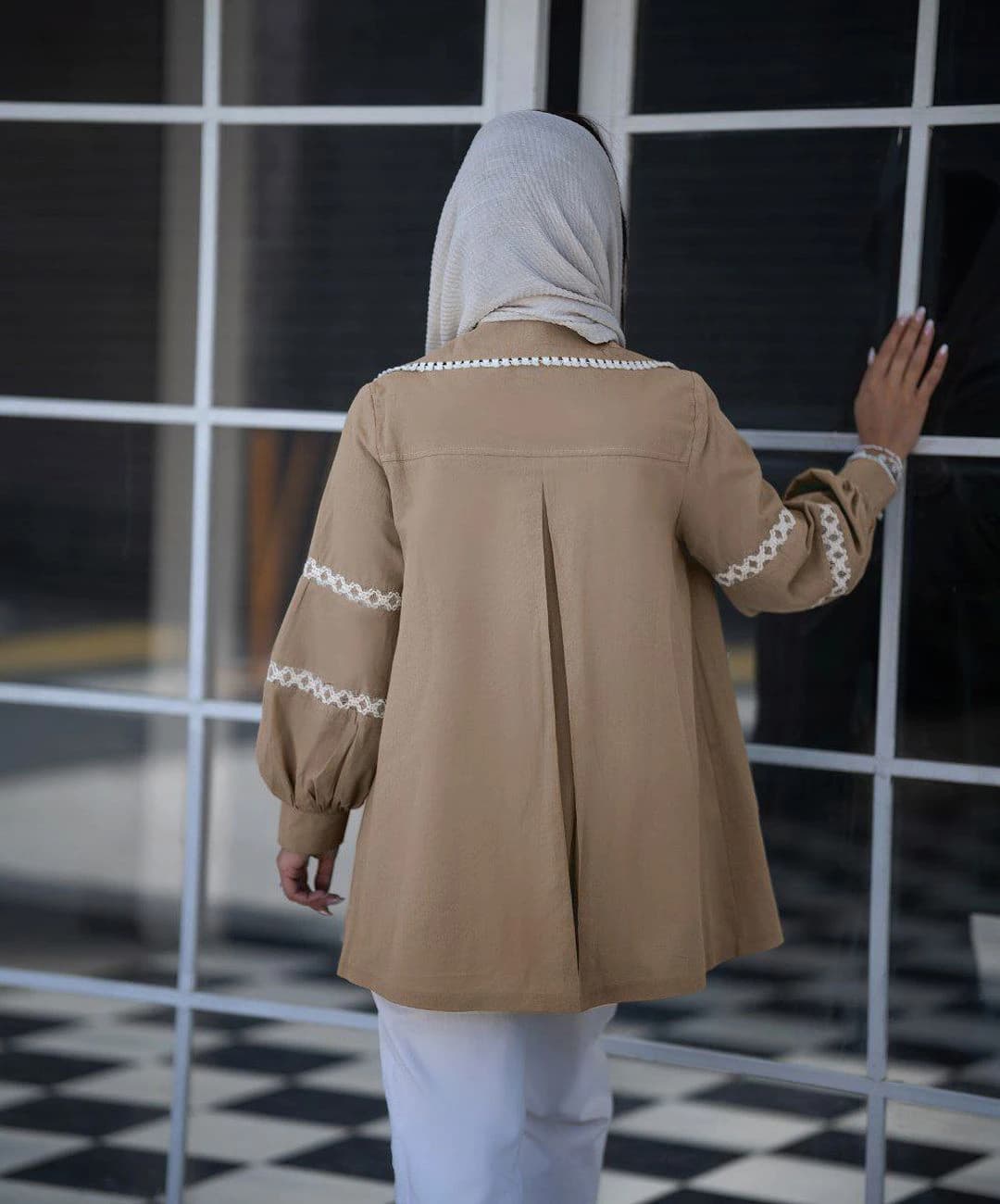 مانتو کوتاه مدل فرزانه — تصویر ۶