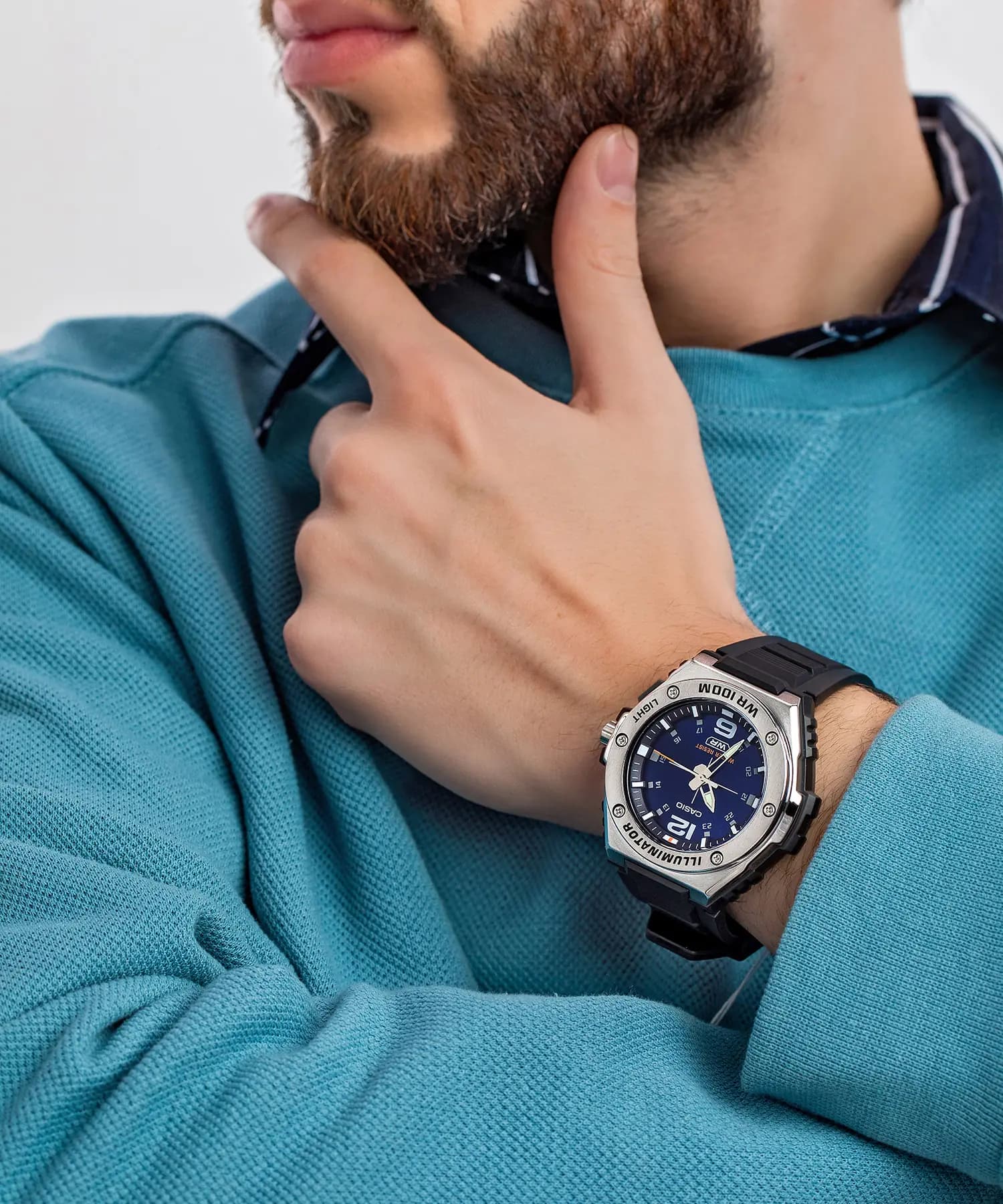 ساعت مردانه کاسیو مدل CASIO MWA-100H-2AVDF — تصویر ۵