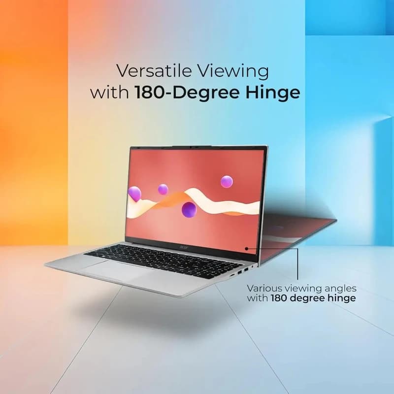 لپ تاپ 15.6 اینچی ایسر مدل Aspire 3 A325-45-N15JPJ-Celeron N4500-8GB DDR4 3200MHz-256GB SSD-IPS — تصویر ۱۰