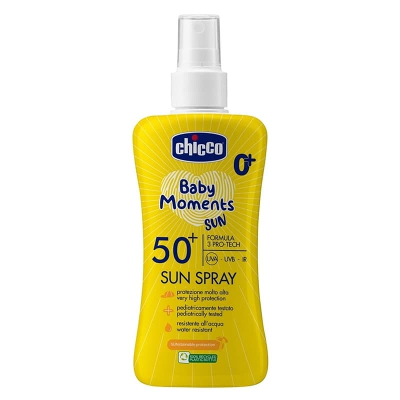 اسپری ضد آفتاب چیکو SPF+50 حجم 150 میل — تصویر ۲