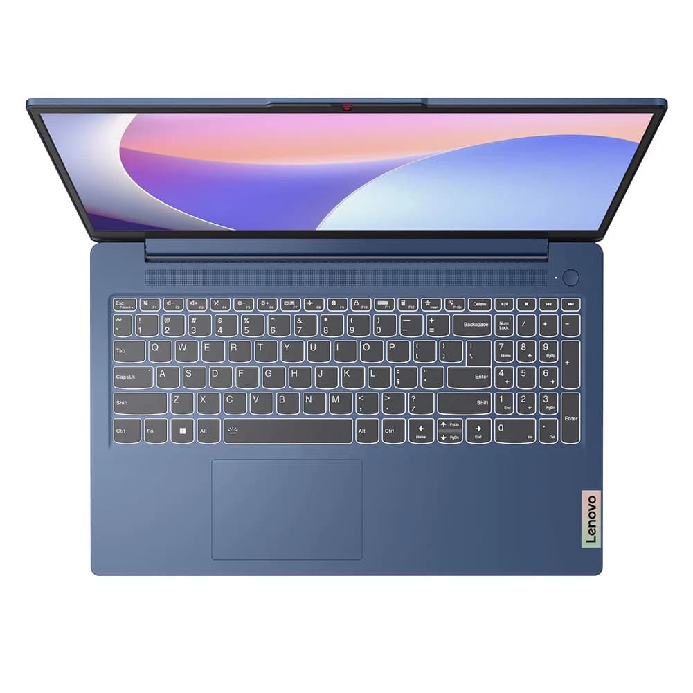 لپ‌تاپ 15.6 لنوو مدل IdeaPad Slim 3 15IRU8-Core i7 1355U-16GB DDR5 4800MHz-2TB SSD-IPS-Touch-Fingerprint-Backlit – کاستوم شده — تصویر ۲