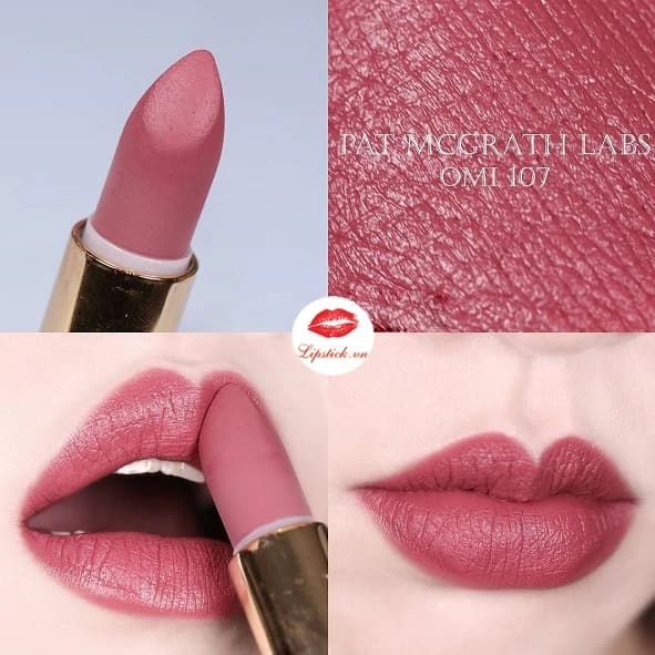 رژ لب جامد پت مک گرث رنگ محبوب omi PAT McGRATH LABS MatteTrance™ Lipstick omi — تصویر ۶