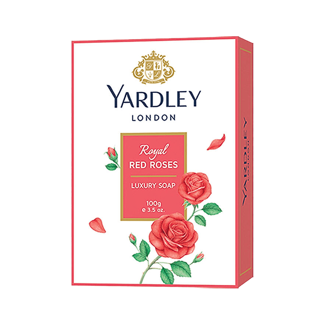 صابون لوکس عربی گل سرخ رویال ۱۰۰ گرم (Royal Red Rose Luxury Soap)