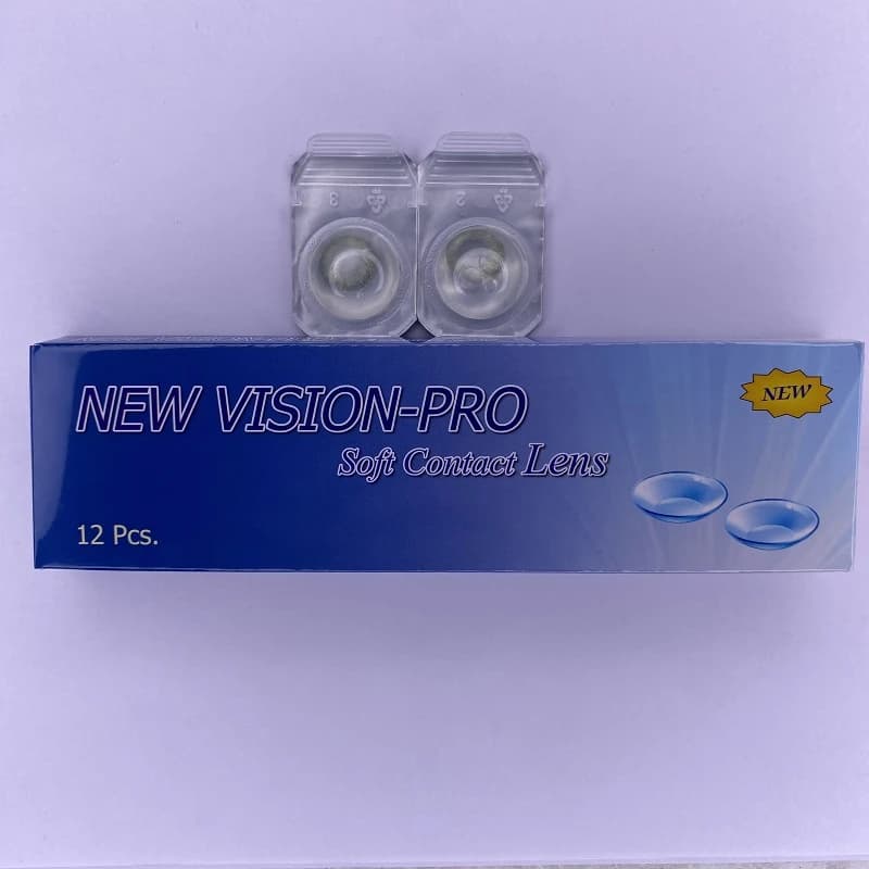 لنز رنگی چشم نیو ویژن پرو رنگ سبز تیره (NEW VISION-PRO) مدل Amber Green